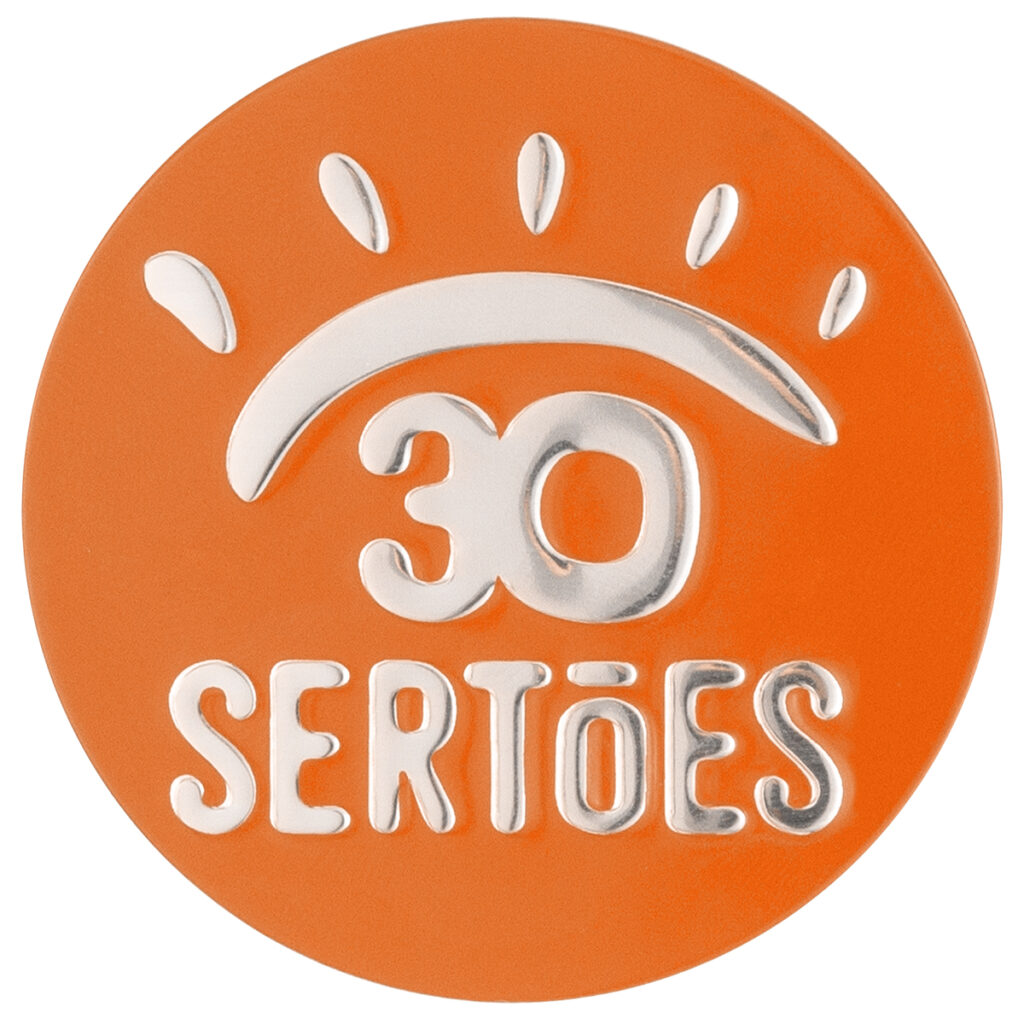 Imã de geladeira Sertões 30 anos
